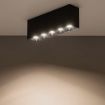 Plafoniera LED Nowodvorski Midi Black 20W 10055 aluminiu negru