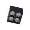 Plafoniera LED Nowodvorski Midi Black 16W 10057 aluminiu negru
