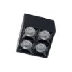 Plafoniera LED Nowodvorski Midi Black 16W 10057 aluminiu negru
