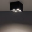 Plafoniera LED Nowodvorski Midi Black 16W 10057 aluminiu negru