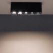 Plafoniera LED Nowodvorski Midi Black 20W 10058 aluminiu negru