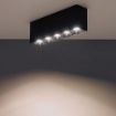 Plafoniera LED Nowodvorski Midi Black 20W 10058 aluminiu negru