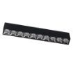 Plafoniera LED Nowodvorski Midi Black 40W 10060 aluminiu negru