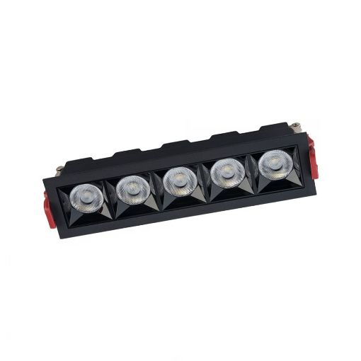 Plafoniera LED Nowodvorski Midi Black 20W 10062 aluminiu negru