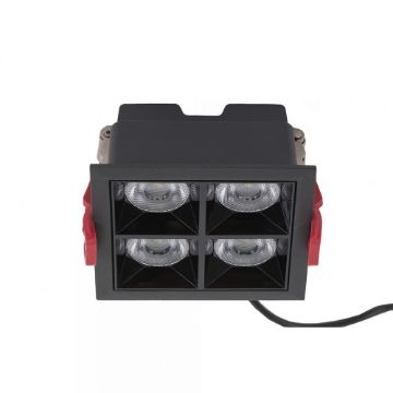 Plafoniera LED Nowodvorski Midi Black 16W 10064 aluminiu negru