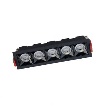 Plafoniera LED Nowodvorski Midi Black 20W 10065 aluminiu negru