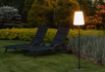 Lampa exterior Nowodvorski Patio Graphite-White 10105 otel grafit