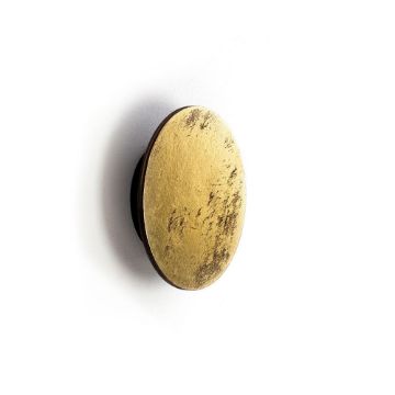 Aplica LED Nowodvorski Ring Wood S Black-Gold 10280 lemn auriu