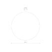 Aplica LED Nowodvorski Ring Wood M Black-Gold 10281 lemn auriu