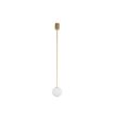 Pendul living Nowodvorski Kier M Gold-White 10306 sticla alb