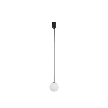 Pendul living Nowodvorski Kier M Black-White 10307 sticla alb