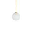 Pendul living Nowodvorski Kier L Gold-White 10308 sticla alb