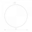 Aplica LED Nowodvorski Ring L Gold 10351 otel auriu