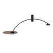 Plafoniera living Nowodvorski Heft Wood 10356 otel negru
