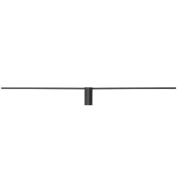 Aplica LED Nowodvorski Spin L Black 10371 aluminiu negru