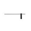 Aplica LED Nowodvorski Motive M Black 10311 aluminiu negru