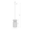 Pendul bucatarie Nowodvorski Kymi A Wood 10570 placaj natur