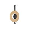 Aplica living Nowodvorski Sunset Natural A Wood 10576 otel negru