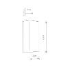 Aplica bucatarie Nowodvorski Bergen Gold 10455 aluminiu auriu