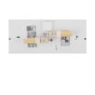 Aplica bucatarie Nowodvorski Haga Gold 10456 aluminiu auriu
