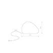 Lampa exterior Nowodvorski Stone S White 10579 plastic alb