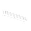 Plafoniera LED sina Nowodvorski LVM Line Track System Black 10148 aluminiu negru