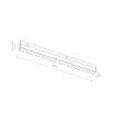 Plafoniera LED sina Nowodvorski LVM Focus Track System Black 10150 aluminiu negru
