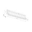 Plafoniera LED sina Nowodvorski LVM Focus Out Track System Black 10151 aluminiu negru