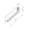Sina Nowodvorski LVM Track System Black 1M 10162