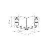 Conector colt Nowodvorski LVM Track System Black 10164