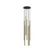 Lustra living Nowodvorski Laser VII Brass 7668 otel negru