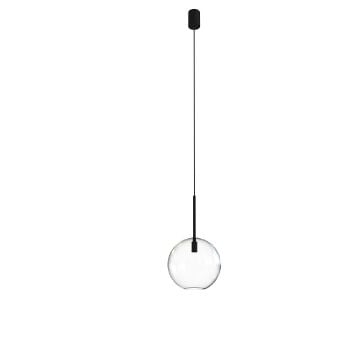Pendul bucatarie Nowodvorski Sphere M Black 7848 sticla transparent