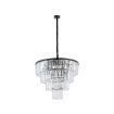 Lustra living Nowodvorski Cristal L Black 7614 cristal translucid