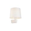 Aplica dormitor Nowodvorski Chillin I White 8201 textil alb