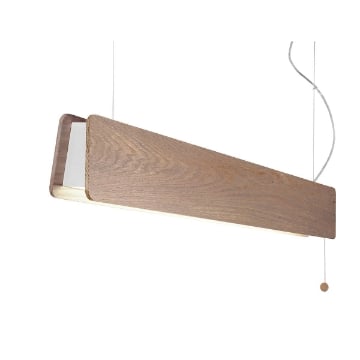 Lustra LED living Nowodvorski Oslo 90 Oak 7520 lemn stejar