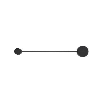 Aplica dormitor Nowodvorski Orbit I Black 7805 otel negru