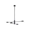 Plafoniera dormitor Nowodvorski Orbit IV Black 7945 otel negru
