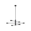 Plafoniera dormitor Nowodvorski Orbit VI Black 7946 otel negru