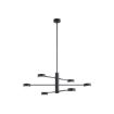 Plafoniera dormitor Nowodvorski Orbit VI Black 7946 otel negru