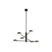 Plafoniera dormitor Nowodvorski Orbit VI Black 7946 otel negru