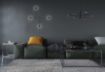 Plafoniera dormitor Nowodvorski Orbit VI Black 7946 otel negru