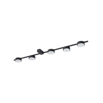 Plafoniera bucatarie Nowodvorski Pills V Black 8262 aluminiu negru