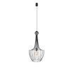 Pendul living Nowodvorski Luksor S Black 8851 otel negru