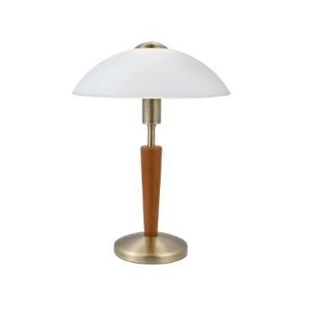 Veioza dormitor Eglo Solo Brown-White 87256