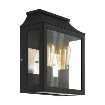 Aplica exterior Eglo Soncino Black 97294 aluminiu negru