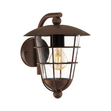 Aplica exterior Eglo Pulfero Brown 94855 otel maro