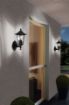 Aplica exterior Eglo Laterna 4 Black 22468 sticla transparent