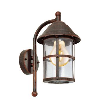 Aplica exterior Eglo San Telmo Brown 90184 aluminiu maro