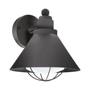 Aplica exterior Eglo Barrosela Black 94805 otel negru