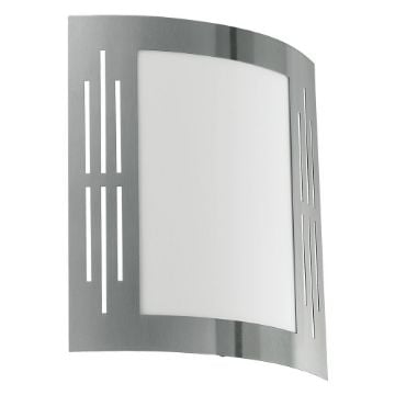 Aplica exterior Eglo City Inox-White 82309 inox